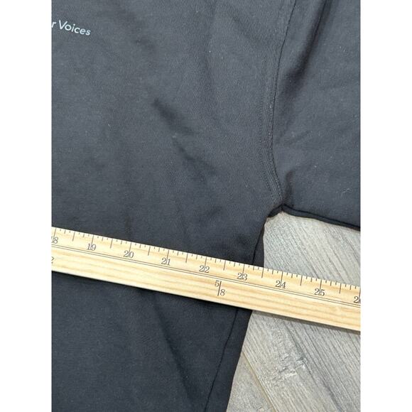 NWT Outdoor Voices Womens Black Cotton Classic Pickup Sweatshirt Comfy Size S - Picture 9 of 11